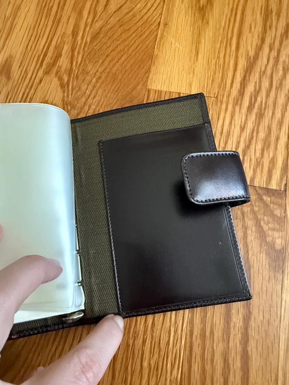 Fendi Brown and Black FF Agenda with Leather Trim - Picture 12 of 12